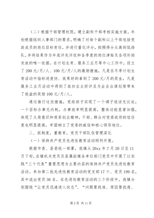 乡镇组织工作总结_1.docx