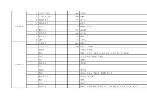 某公司定岗定员定编定责定薪方案DocumentX33页