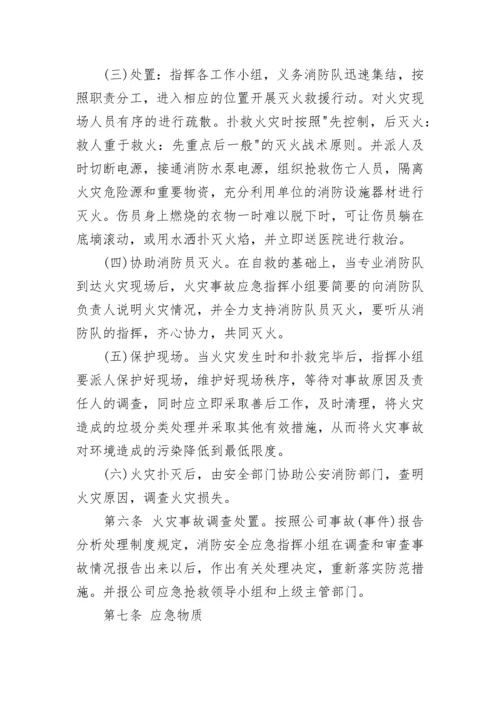 消防应急预案范文.docx