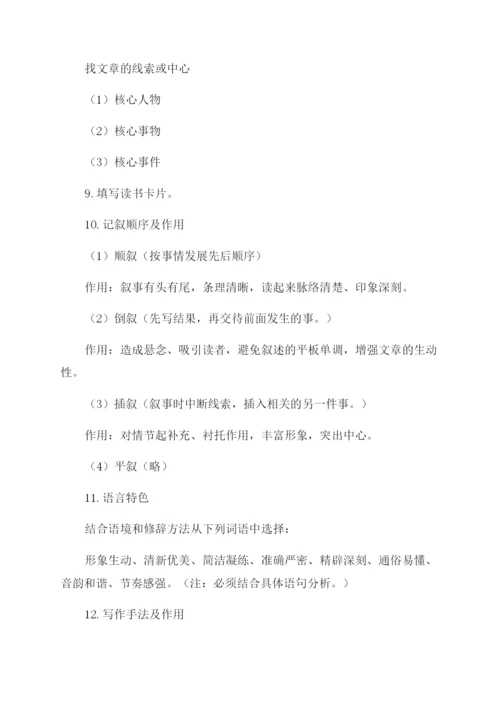 初中语文复习知识点总结范文.docx