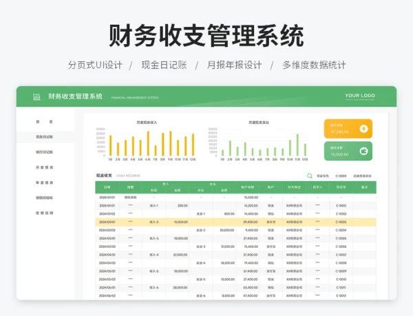 财务收支管理系统