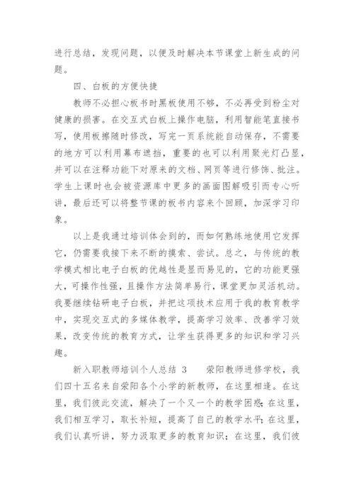 新入职教师培训个人总结.docx