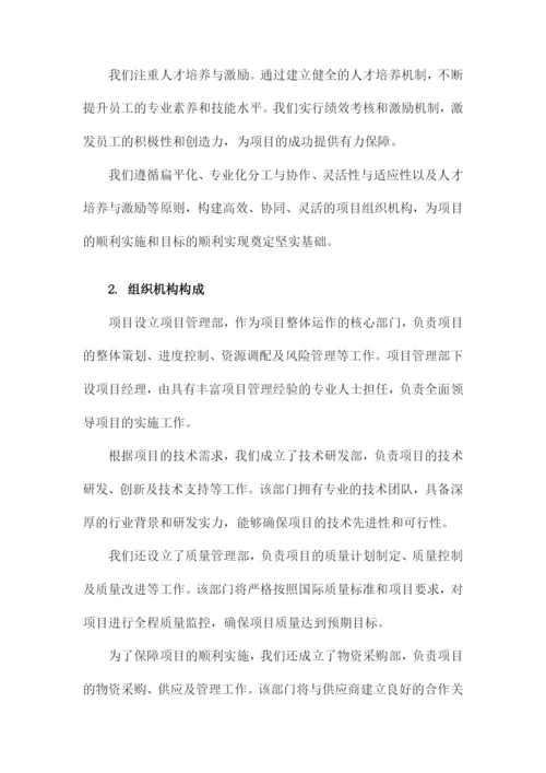 项目组织机构及人员配备.docx