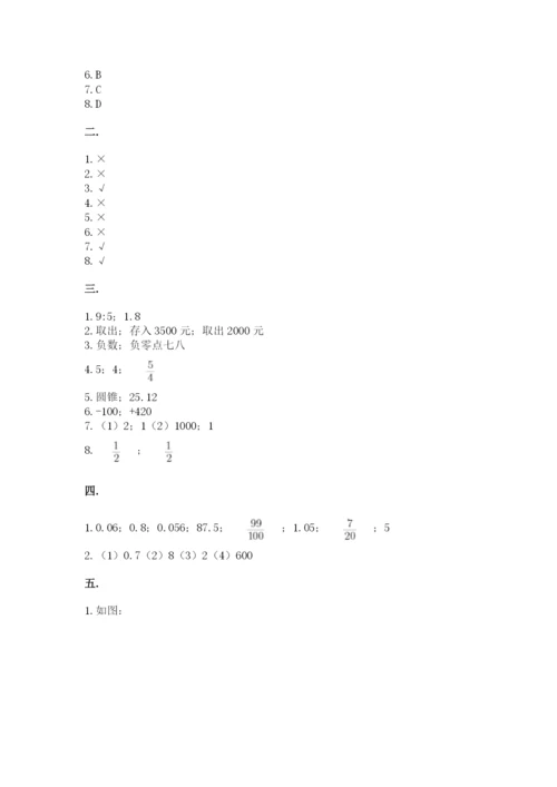 最新西师大版小升初数学模拟试卷【全优】.docx