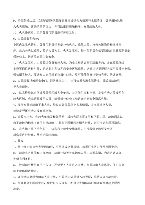 物业公司应急专题预案大全.docx