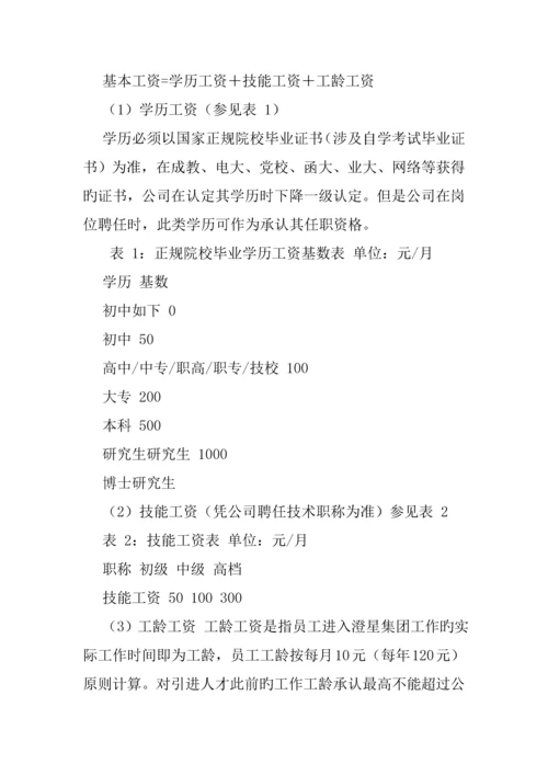 化工股份有限公司薪酬新版制度改革方法.docx