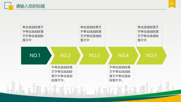中国邮政邮储银行通用PPT模板
