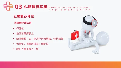 红色简约急诊急救知识培训医护培训PPT课件模板