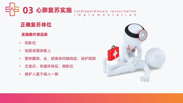 红色简约急诊急救知识培训医护培训PPT课件模板