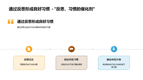 塑造优秀自我