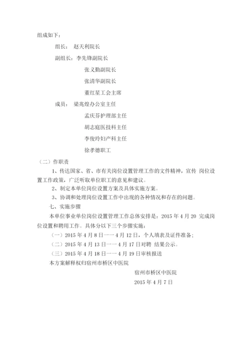 医院岗位聘用方案.docx