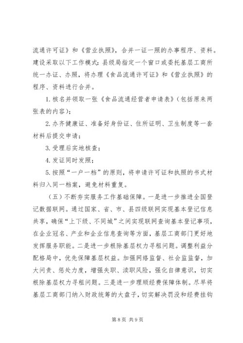 市工商局关于助推“蓝色经济区”建设工作的调研报告.docx