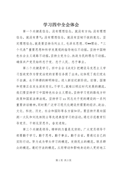 学习四中全会体会 (4).docx