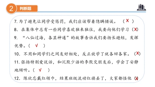 第一单元 （复习课件）-2023-2024三年级道德与法治下学期期末核心考点集训 （统编版）