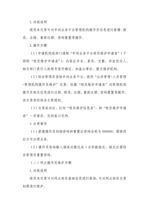 中国邮政储蓄银行河南省分行代收付业务操作规程试行模板.docx