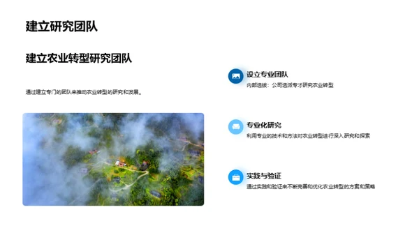 农业革新与转型路径