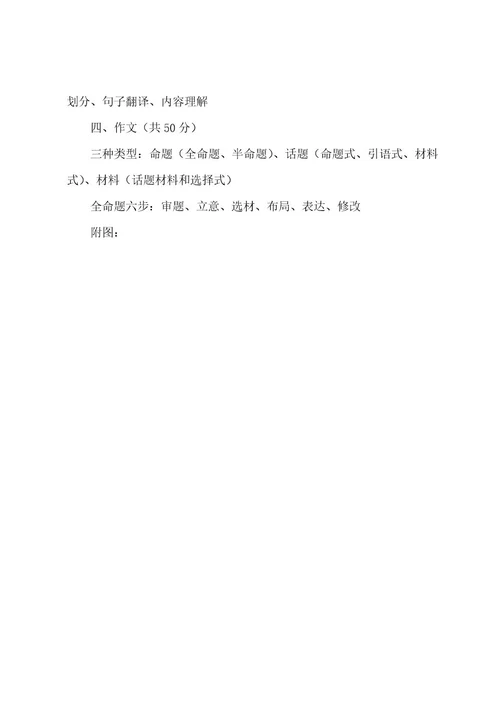 初中语文学科知识分享