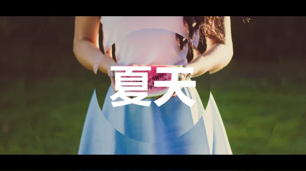 黄色个人年度回顾照片快闪PPT模板