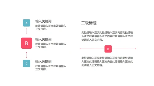 红色渐变风工作总结汇报PPT模板