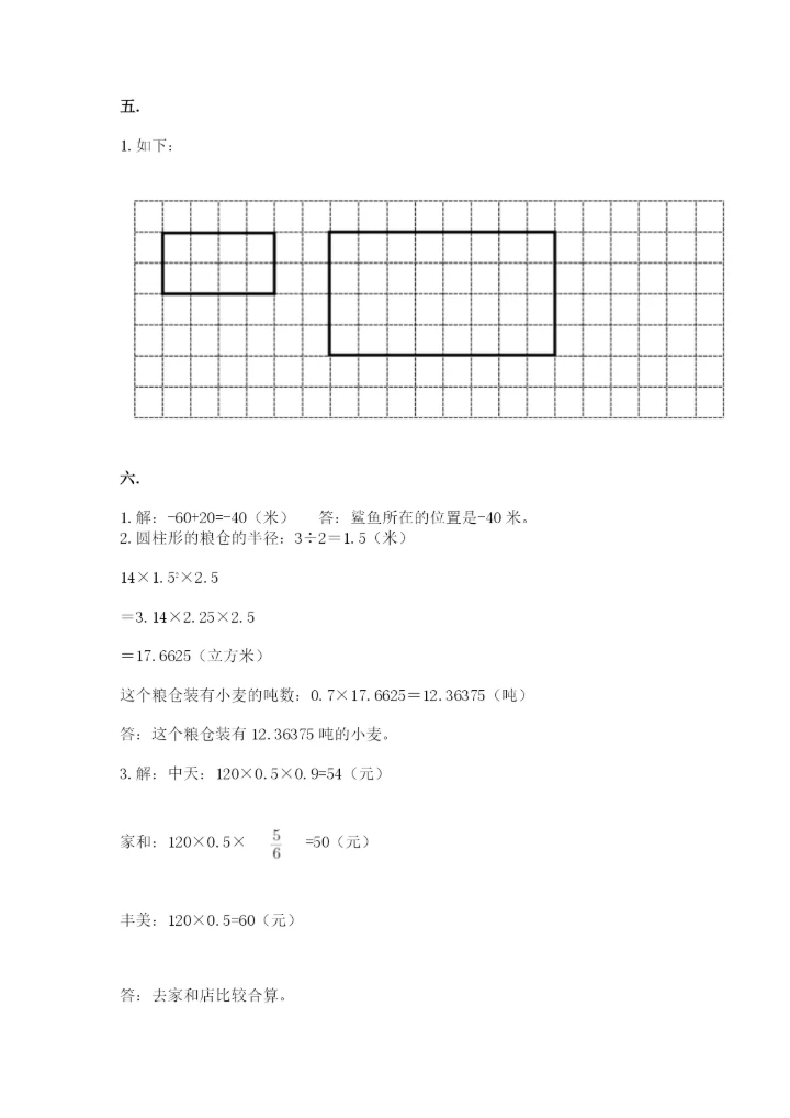 山东省济南市外国语学校小升初数学试卷（完整版）.docx