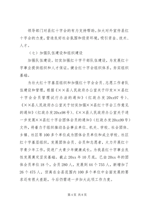 红十字会工作总结及工作计划 (2).docx