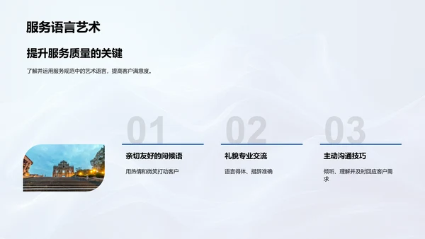旅游业务与服务讲座PPT模板