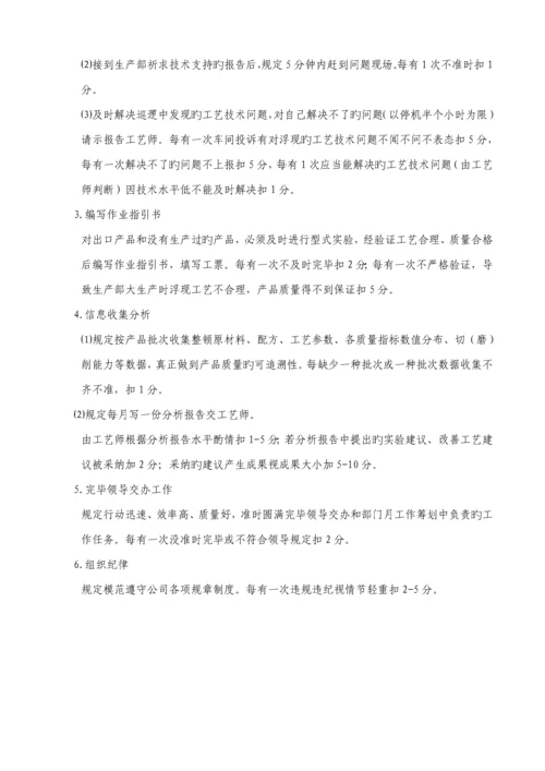 岗位基本职责与考核评分重点标准.docx