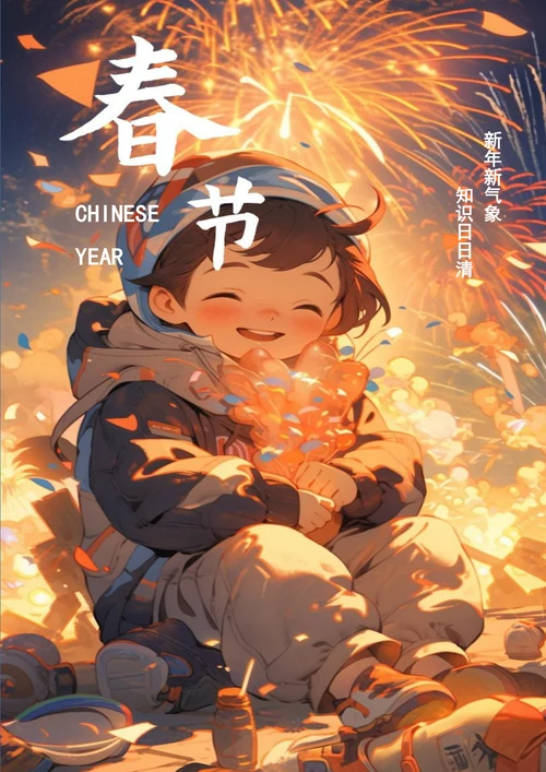 新年新气象春节海报