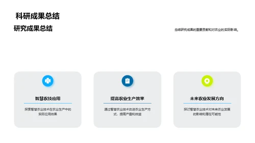 未来农业：智慧农业探讨