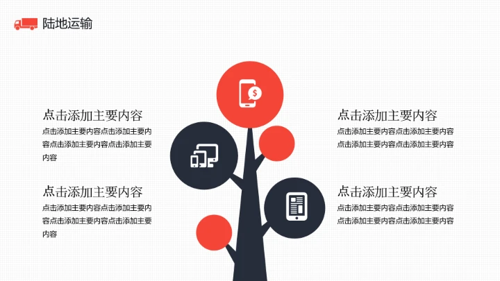 物流行业货运物流运输公司企业介绍简介PPT模版