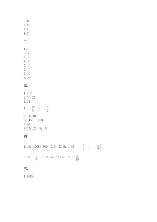小学数学六年级下册竞赛试题（夺冠系列）.docx