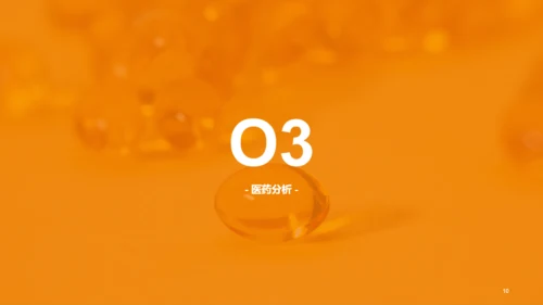 黄色简约医保医药市场分析PPT案例