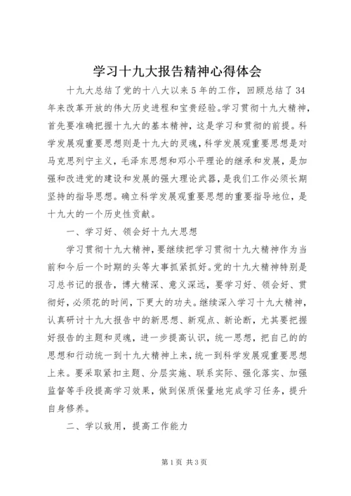 学习十九大报告精神心得体会 (11).docx