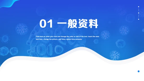 医疗护理个案汇报通用PPT模板