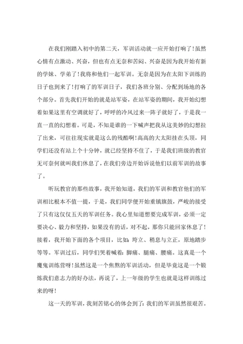 初一新生军训心得体会合集15篇 (2).docx