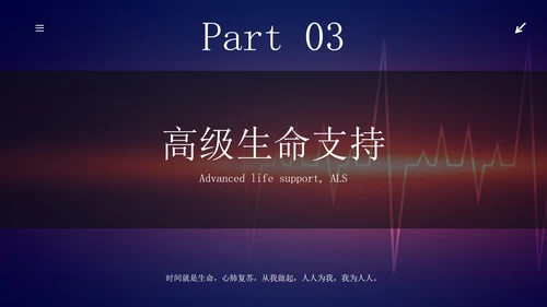 心肺复苏主题科普PPT模板