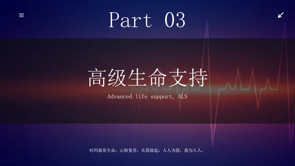 心肺复苏主题科普PPT模板