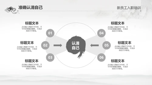 千里马公司新员工入职培训PPT模板中国风