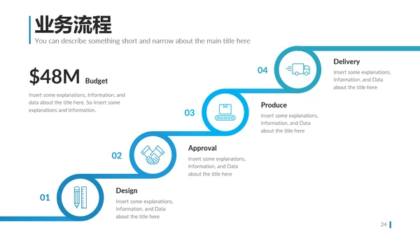 现代简洁商业计划书公司简介商务PPT模板