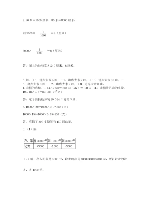 六年级毕业班数学期末考试试卷附参考答案（培优）.docx