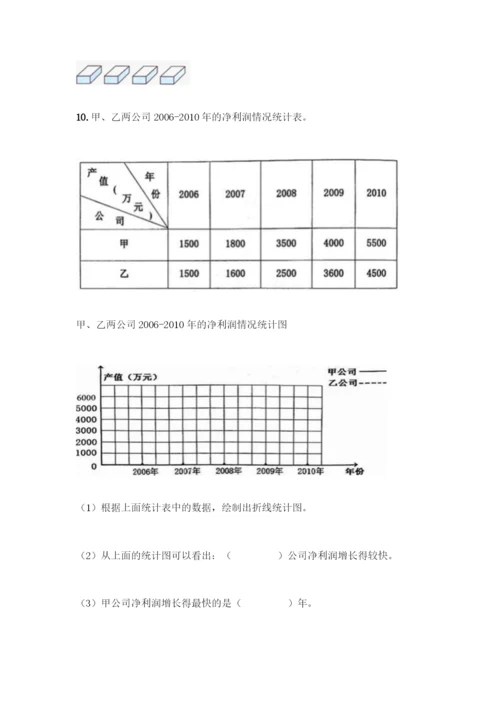 五年级下册数学典型易错题集附答案【B卷】.docx
