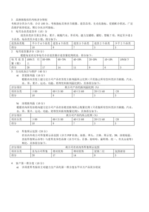 D类店客户直销团队操作标准手册