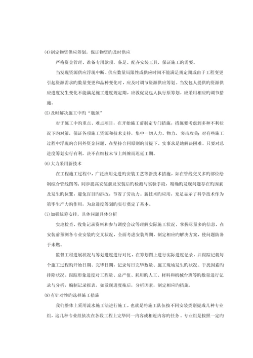 格力分体空调综合施工专题方案.docx