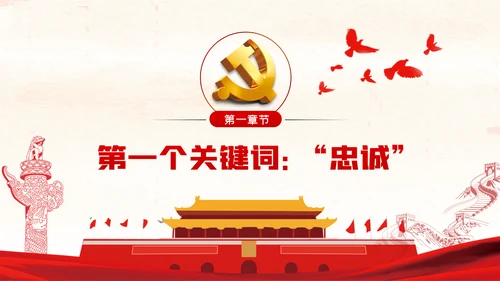 忠诚信念担当奉献争做合格纪检监察党员干部PPT党课