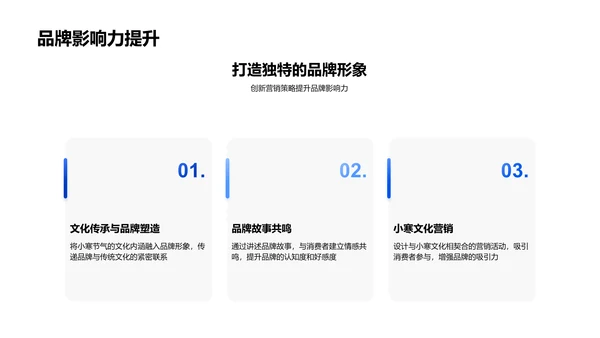小寒营销策略研究PPT模板