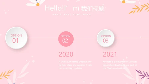 儿童女孩青春期教育指导动态PPT模板