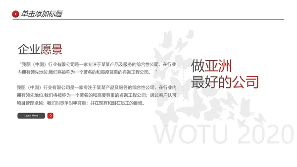 创意高逼格企业宣传公司简介商务PPT模板