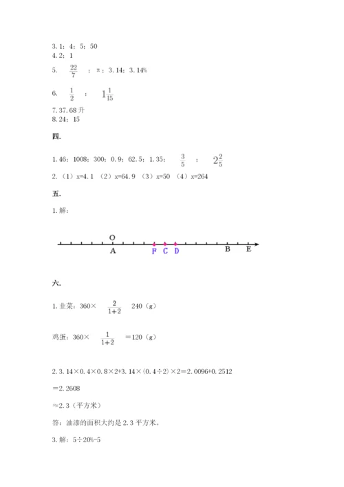小学六年级升初中模拟试卷附完整答案【易错题】.docx