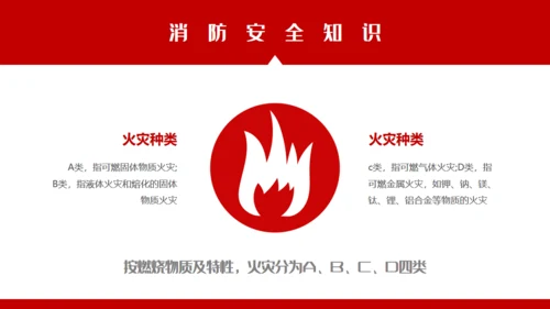 消防车校园消防安全教育通用PPT模板