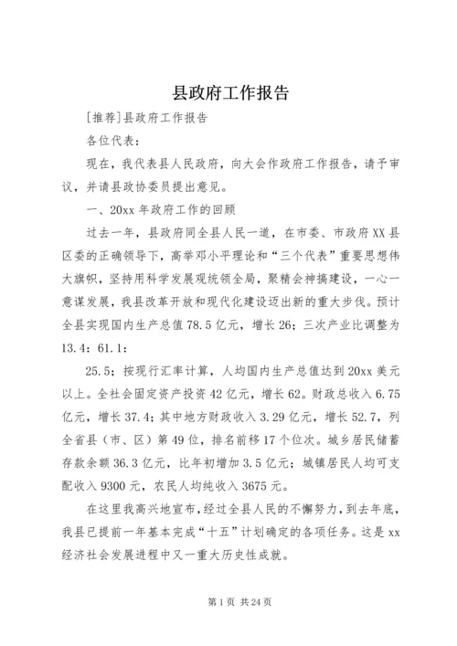 县政府工作报告 (12).docx